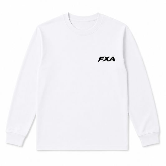 FXA PARENTAL ADVISORY LONG - White